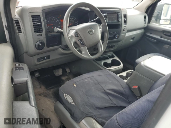 2018 Nissan NV SV with VIN 1N6AF0KY2JN814125, listed as a Copart auction lot 48872765 with 123,301 mi miles and Salvage Title. Bid and sale history available at carsss.com. Image 8.