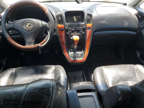 2002 Lexus RX 300 with VIN JTJGF10U620146876, listed as a Copart auction lot 55066585 with 0 mi miles and Clean Title. Bid and sale history available at carsss.com. Image 8.
