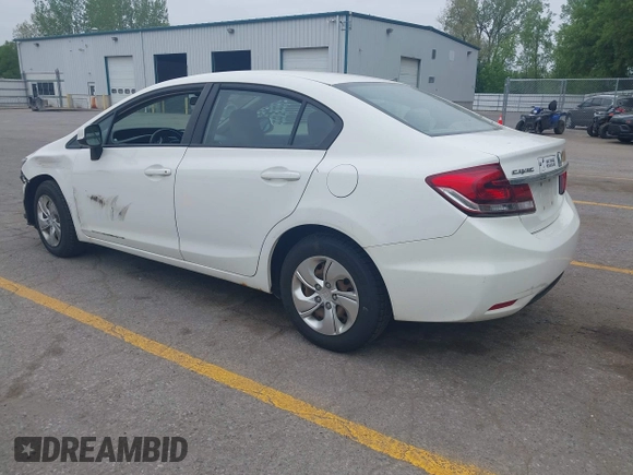 2013 Honda Civic LX z VIN 19XFB2F59DE096842, wystawiony jako IAAI lot #42298519 z przebiegiem 350 507 mil mil oraz . Historia ofert i sprzedaży dostępna na DreamBid. Obrazek 3.