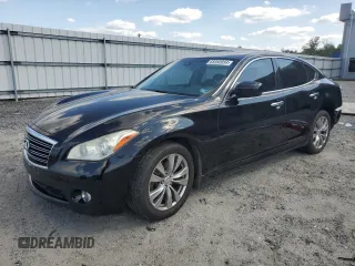 2013 Infiniti M37 with VIN JN1BY1AP7DM511726, listed as a Copart auction lot 68350934 with 181,573 mi miles and Salvage Title. Bid and sale history available at carsss.com. Image 1.