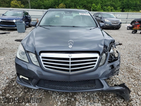 2011 Mercedes-Benz E 350 Luxury with VIN WDDHF5GB7BA280265, listed as a Copart auction lot 57877415 with 128,399 mi miles and Salvage title. Bid and sale history available at DreamBid. Image 5.