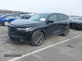 2024 Acura MDX w/A-Spec Package with VIN 5J8YE1H04RL014754, listed as a IAAI auction lot 41335377 with 15,815 mi miles. Bid and sale history available at carsss.com. Image 17.