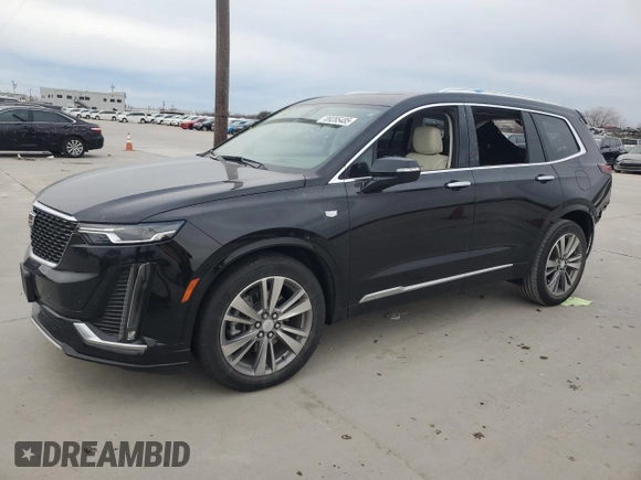 2022 Cadillac XT6 Premium Luxury with VIN 1GYKPCRS9NZ126039, listed as a Copart auction lot 89285485 with 29,451 mi miles and Salvage Title. Bid and sale history available at carsss.com. Image 1.