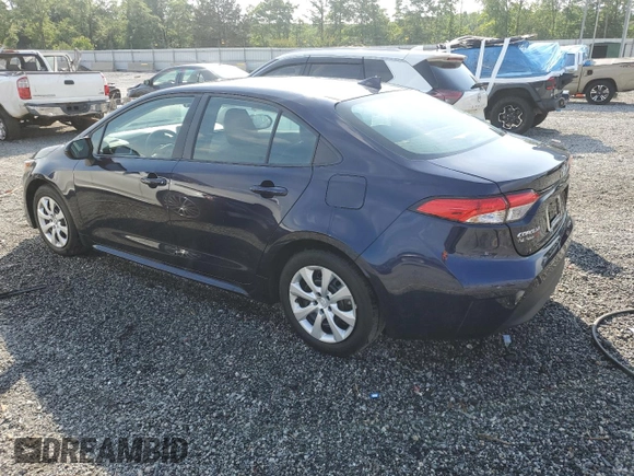 2024 Toyota Corolla LE with VIN 5YFB4MDE7RP151110, listed as a Copart auction lot 55404665 with 19,097 mi miles and Salvage title. Bid and sale history available at DreamBid. Image 2.