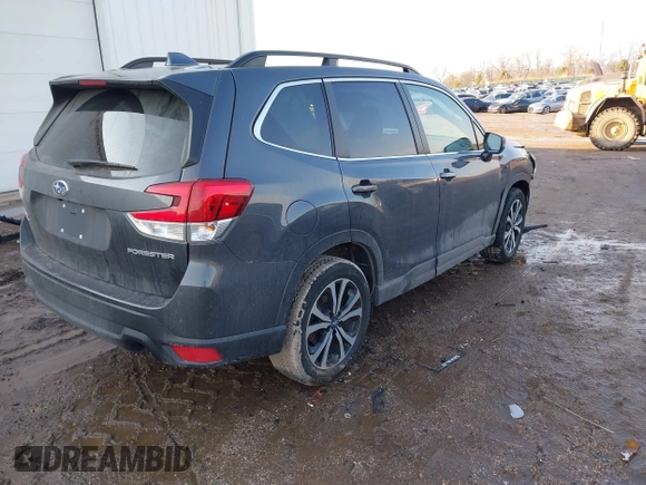 2020 Subaru Forester Limited with VIN JF2SKASC5LH607390, listed as a IAAI auction lot 41685730 with 29,278 mi miles. Bid and sale history available at carsss.com. Image 4.