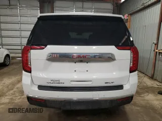 2023 GMC Yukon XL SLT with VIN 1GKS2GKD7PR114941, listed as a Copart auction lot 50928805 with 40,887 mi miles and Salvage Title. Bid and sale history available at carsss.com. Image 6.