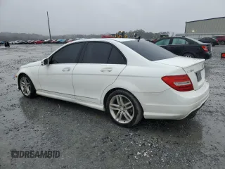 2013 Mercedes-Benz C 250 Sport with VIN WDDGF4HB6DR272568, listed as a Copart auction lot 80658394 with 131,457 mi miles and Salvage Title. Bid and sale history available at DreamBid. Image 2.