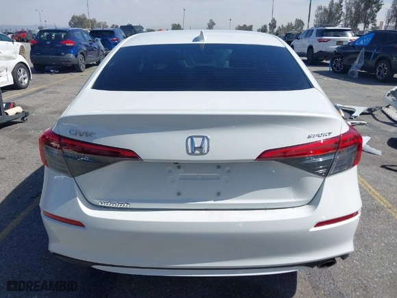 2023 Honda Civic Sedan Sport with VIN 2HGFE2F53PH529864, listed as a IAAI auction lot 41697935 with 28,678 mi miles. Bid and sale history available at carsss.com. Image 17.