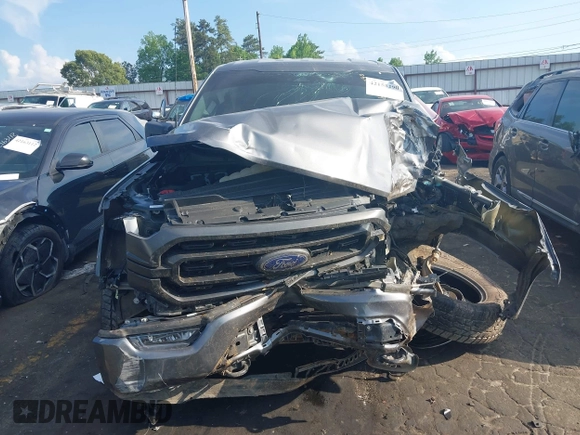 2022 Ford F-150 XL with VIN 1FTFW1E50NKE88686, listed as a IAAI auction lot 42155290 with 163,960 mi miles and . Bid and sale history available at DreamBid. Image 11.