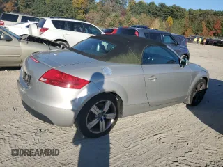 2008 Audi TT 2.0T with VIN TRUMF38J081008674, listed as a Copart auction lot 76351784 with 167,858 mi miles and Salvage Title. Bid and sale history available at carsss.com. Image 3.