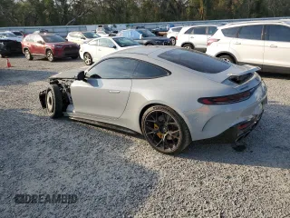 2024 Mercedes-Benz AMG GT 55 с VIN W1KRJ8AB1RF003489, выставлен на аукционе Copart как лот 43247945 с пробегом 1 615 миль миль и Списание • Salvage title. История ставок и продаж доступна на DreamBid. Изображение 2.