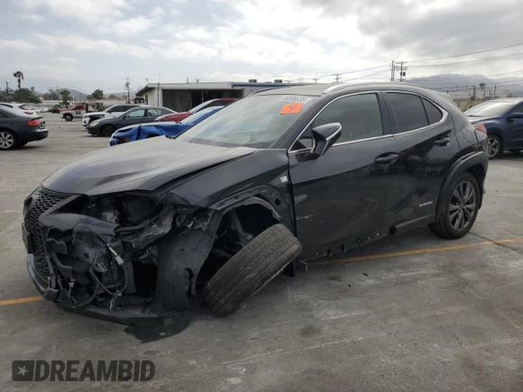 2019 Lexus UX 250h с VIN JTHU9JBH3K2010317, выставлен на аукционе Copart как лот 56598635 с пробегом 54 206 миль миль и Списание • Salvage title. История ставок и продаж доступна на DreamBid. Изображение 1.