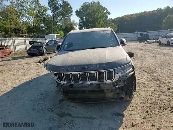 2024 Jeep Wagoneer L with VIN 1C4SJSAP6RS153271, listed as a Copart auction lot 74596614 with 8,036 mi miles and Salvage Title. Bid and sale history available at carsss.com. Image 12.