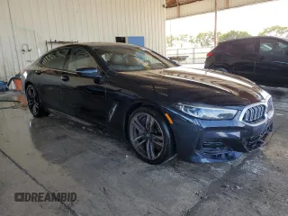 2023 BMW 8 Series 840i with VIN WBAGV4C05PCL64178, listed as a Copart auction lot 78523703 with 20,633 mi miles. Bid and sale history available at carsss.com. Image 4.