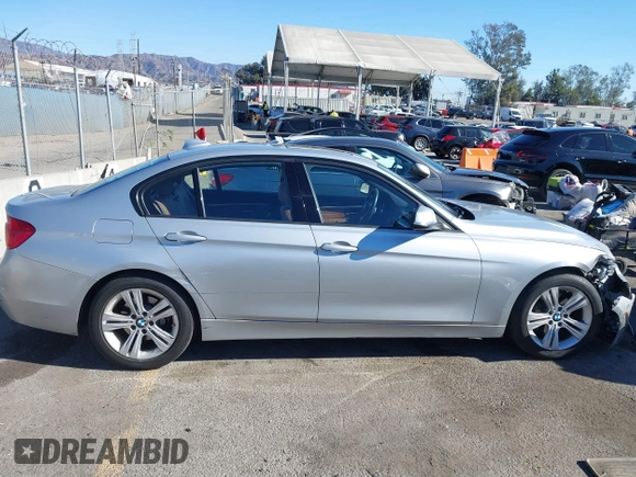 2016 BMW 3 Series with VIN WBA8F1C51GK438486, listed as a IAAI auction lot 41324078 with 80,321 mi miles and . Bid and sale history available at DreamBid. Image 13.