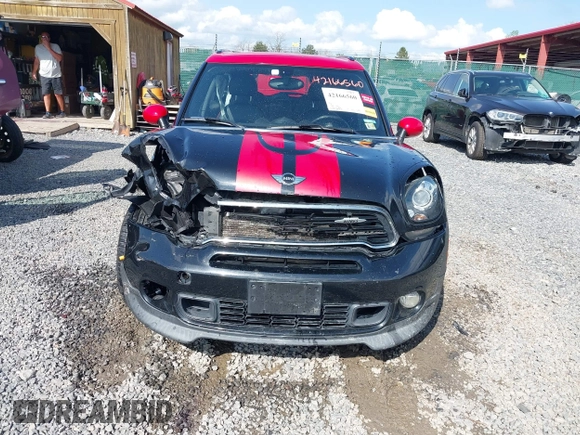 2016 MINI Countryman John Cooper Works with VIN WMWXD1C57GWT97727, listed as a IAAI auction lot 42166560 with 114,300 mi miles and . Bid and sale history available at DreamBid. Image 12.