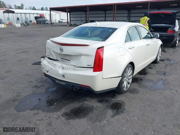 2013 Cadillac ATS Luxury with VIN 1G6AB5S3XD0150113, listed as a IAAI auction lot 41598133 with 138,807 mi miles. Bid and sale history available at carsss.com. Image 4.