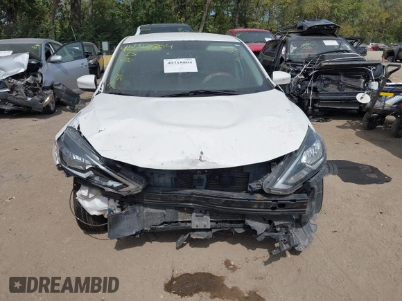 2017 Nissan Sentra S with VIN 3N1AB7AP5HY289268, listed as a IAAI auction lot 40318804 with 137,565 mi miles. Bid and sale history available at carsss.com. Image 13.