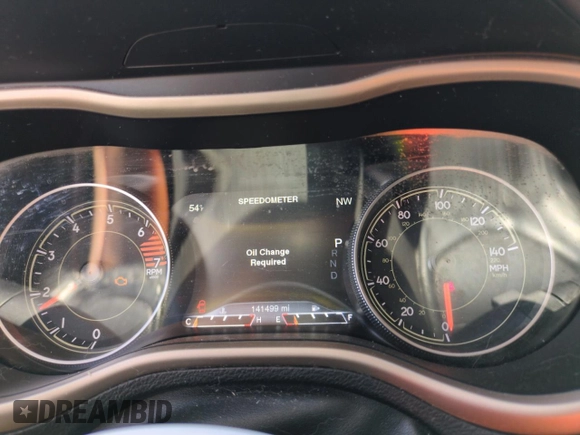 2016 Jeep Cherokee Limited with VIN 1C4PJMDB9GW151425, listed as a Copart auction lot 51323675 with 141,499 mi miles and Salvage Title. Bid and sale history available at DreamBid. Image 9.