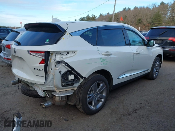 2019 Acura RDX w/Advance Pkg with VIN 5J8TC2H77KL002039, listed as a IAAI auction lot 41275764 with 45,129 mi miles. Bid and sale history available at carsss.com. Image 4.
