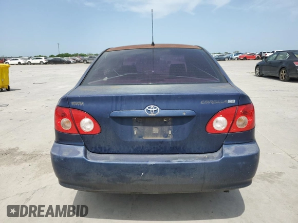 2006 Toyota Corolla CE with VIN 1NXBR32EX6Z608131, listed as a Copart auction lot 53249665 with 299,999 mi miles and Clean Title. Bid and sale history available at DreamBid. Image 6.