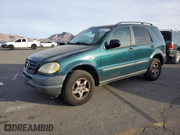 1998 Mercedes-Benz M-Class with VIN 4JGAB54E3WA018153, listed as a Copart auction lot 84253774 with 225,400 mi miles and Clean Title. Bid and sale history available at carsss.com. Image 1.
