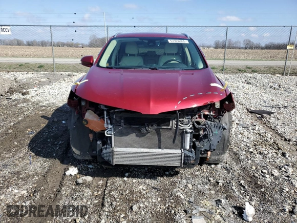 2016 Lincoln MKC Select with VIN 5LMCJ2D94GUJ01066, listed as a Copart auction lot 51326365 with 91,148 mi miles and Salvage Title. Bid and sale history available at DreamBid. Image 5.