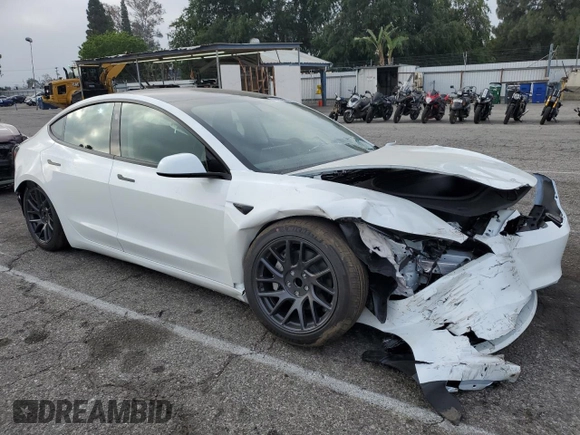 2025 Tesla Model 3 Long Range с VIN 5YJ3E1EA7SF001043, выставлен на аукционе Copart как лот 57250565 с пробегом 456 миль миль и Списание • Salvage title. История ставок и продаж доступна на DreamBid. Изображение 4.