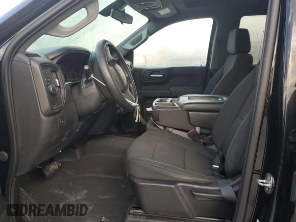 2020 Chevrolet Silverado 1500 Custom with VIN 1GCRWBEF9LZ258712, listed as a Copart auction lot 42992025 with 61,300 mi miles and Salvage Title. Bid and sale history available at carsss.com. Image 7.