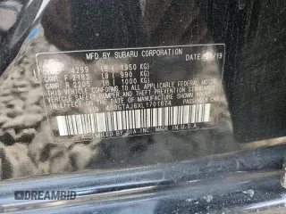2020 Subaru Impreza Special Sports с VIN 4S3GTAJ6XL1701674, выставлен на аукционе Copart как лот 67194814 с пробегом Не указан миль и Списание • Salvage title. История ставок и продаж доступна на DreamBid. Изображение 14.