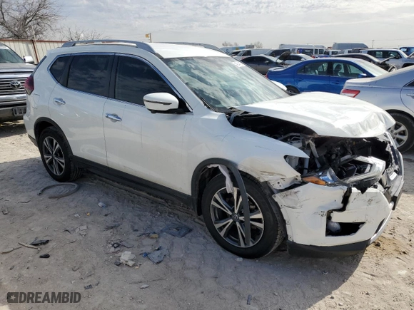 2019 Nissan Rogue SV with VIN 5N1AT2MT8KC778393, listed as a Copart auction lot 42044125 with 85,505 mi miles and Salvage Title. Bid and sale history available at carsss.com. Image 4.