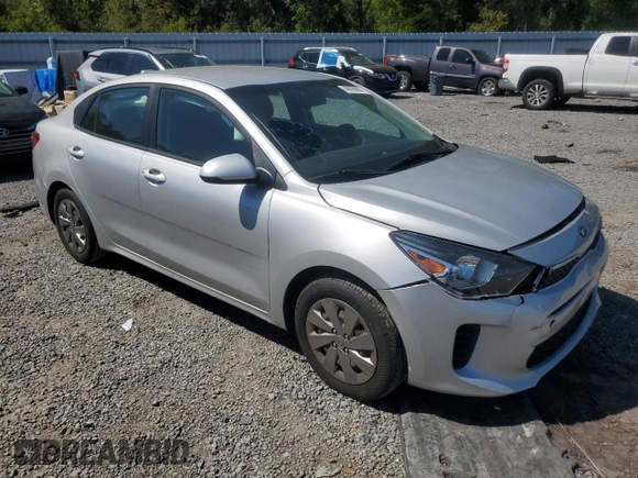 2020 Kia Rio LX with VIN 3KPA24AD1LE284001, listed as a Copart auction lot 49699995 with 75,300 mi miles and Non Repairable. Bid and sale history available at carsss.com. Image 4.