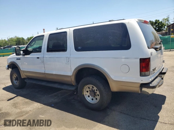 2003 Ford Excursion Eddie Bauer with VIN 1FMNU45S63EC79355, listed as a Copart auction lot 63306015 with Not provided miles and Salvage title. Bid and sale history available at DreamBid. Image 2.