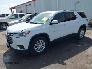 2018 Chevrolet Traverse LT Cloth with VIN 1GNERGKW4JJ144479, listed as a IAAI auction lot 41839641 with 136,404 mi miles. Bid and sale history available at carsss.com. Image 17.