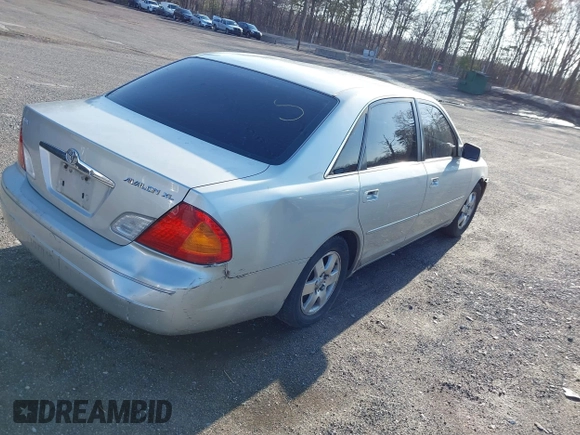 2001 Toyota Avalon XL with VIN 4T1BF28B01U128379, listed as a IAAI auction lot 41858432 with Not Provided miles and . Bid and sale history available at DreamBid. Image 4.