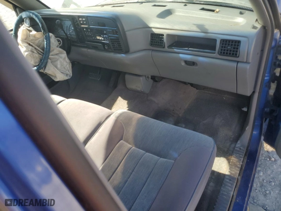 1996 Dodge Ram 1500 with VIN 3B7HC13Z1TG131478, listed as a Copart auction lot 46857135 with 57,047 mi miles and Salvage Title. Bid and sale history available at carsss.com. Image 8.