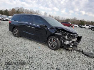 2024 Honda Odyssey Touring with VIN 5FNRL6H81RB027363, listed as a Copart auction lot 49945945 with Not Provided miles and Salvage Title. Bid and sale history available at carsss.com. Image 4.