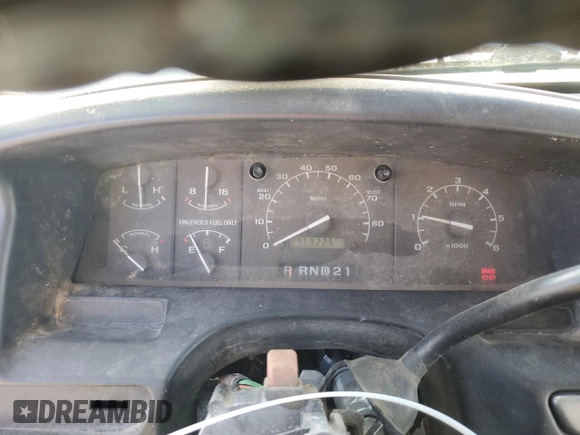 1995 Ford F-150 with VIN 1FTEX14H2SKC16060, listed as a Copart auction lot 42265035 with 296,822 mi miles and Salvage Title. Bid and sale history available at carsss.com. Image 9.