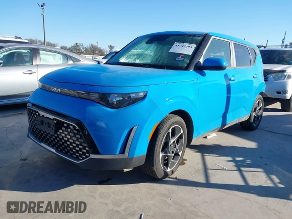 2023 Kia Soul EX with VIN KNDJ33AU2P7194532, listed as a IAAI auction lot 41743205 with 44,268 mi miles. Bid and sale history available at carsss.com. Image 18.