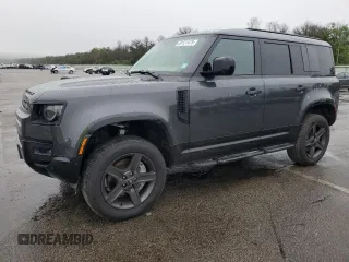 2025 Land Rover Defender X-Dynamic SE with VIN SALE27EU8S2382752, listed as a Copart auction lot 59121475 with 9,397 mi miles and Salvage title. Bid and sale history available at DreamBid. Image 1.