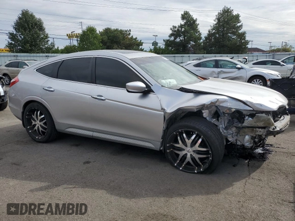 2010 Honda Accord Crosstour EX-L with VIN 5J6TF2H57AL013975, listed as a Copart auction lot 71745274 with 191,218 mi miles and Salvage Title. Bid and sale history available at carsss.com. Image 4.