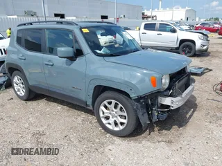 2018 Jeep Renegade Latitude with VIN ZACCJABB5JPJ64190, listed as a IAAI auction lot 42406876 with 87,351 mi miles and . Bid and sale history available at DreamBid. Image 1.