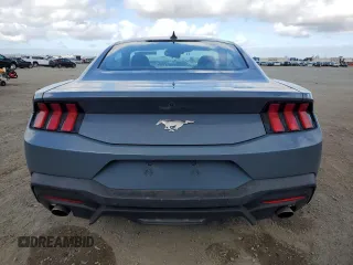 2024 Ford Mustang EcoBoost with VIN 1FA6P8THXR5107004, listed as a Copart auction lot 56758395 with 25,322 mi miles and Salvage title. Bid and sale history available at DreamBid. Image 6.