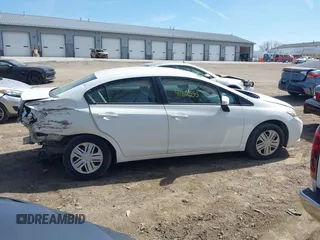 2015 Honda Civic LX with VIN 19XFB2F50FE051369, listed as a IAAI auction lot 41822555 with 87,523 mi miles. Bid and sale history available at carsss.com. Image 14.
