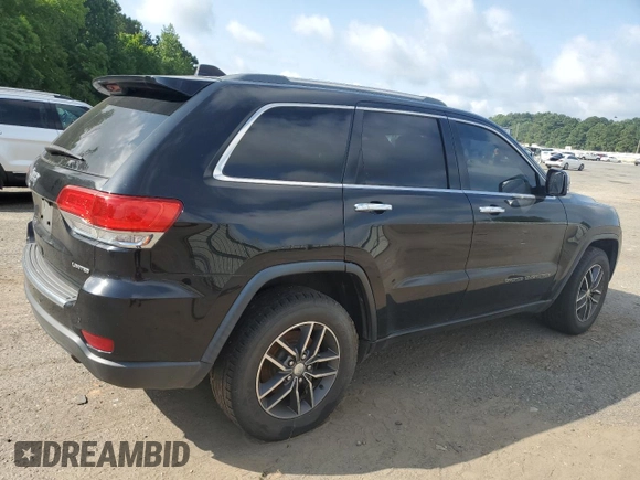 2017 Jeep Grand Cherokee Limited с VIN 1C4RJEBG2HC793517, выставлен на аукционе Copart как лот 61863845 с пробегом 138 633 миль миль и Чистый • Clean title. История ставок и продаж доступна на DreamBid. Изображение 3.