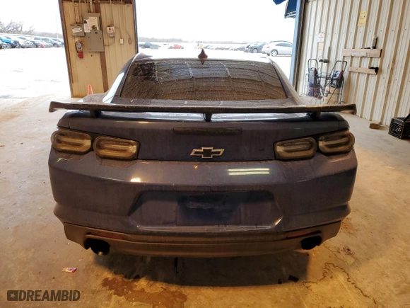 2019 Chevrolet Camaro 1LT with VIN 1G1FB1RX6K0125056, listed as a Copart auction lot 44658095 with 107,469 mi miles and Salvage Title. Bid and sale history available at carsss.com. Image 6.