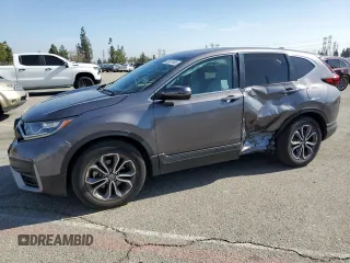 2021 Honda CR-V EX with VIN 2HKRW1H51MH404221, listed as a Copart auction lot 50611665 with 29,699 mi miles and Salvage Title. Bid and sale history available at carsss.com. Image 1.