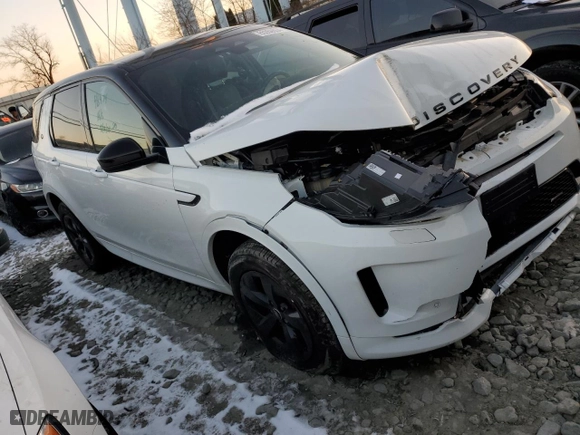 2023 Land Rover Discovery Sport S R-Dynamic with VIN SALCT2FX4PH323525, listed as a Copart auction lot 85359654 with 0 mi miles and Salvage Title. Bid and sale history available at carsss.com. Image 4.