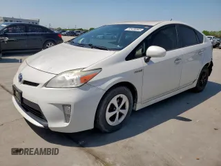 2012 Toyota Prius One with VIN JTDKN3DU6C0334031, listed as a Copart auction lot 52438865 with 194,467 mi miles and Salvage Title. Bid and sale history available at carsss.com. Image 1.