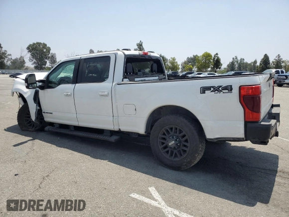 2021 Ford F-250 XL with VIN 1FT7W2BTXMED91036, listed as a Copart auction lot 58996015 with Not provided miles and Salvage title. Bid and sale history available at DreamBid. Image 2.